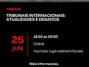 Tribunais internacionais: atualidades e desafios