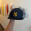 Thumbnail: Denim NY Fitted Yellow accent with Gray Fur