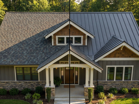 Asphalt vs. Metal: Choosing the Best Roofing Material for Your Home and Budget