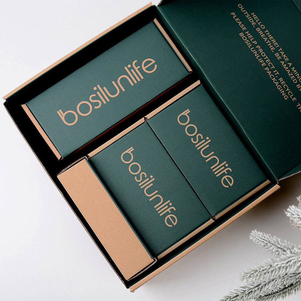 Thumbnail: BosilunLife Bring Nature Inside Liquid Bathroom Set 4-Piece Recycled Eco-Clay