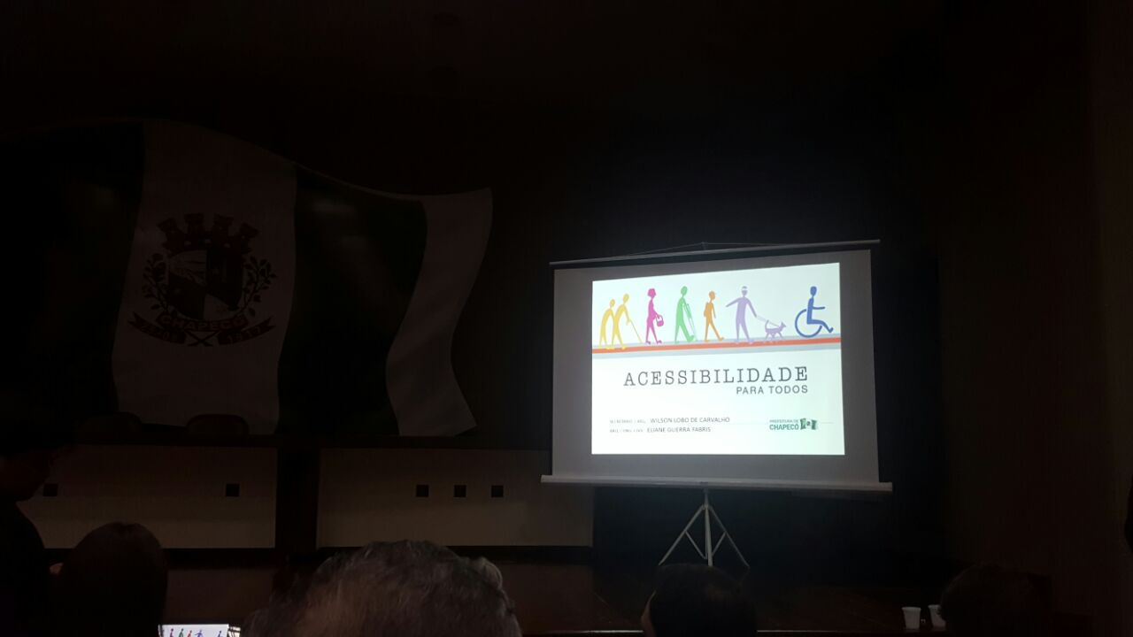 Palestra Acessibilidade Chapecó