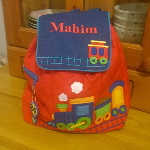 Personalised Stephen Joseph Quilted bag (Train) home