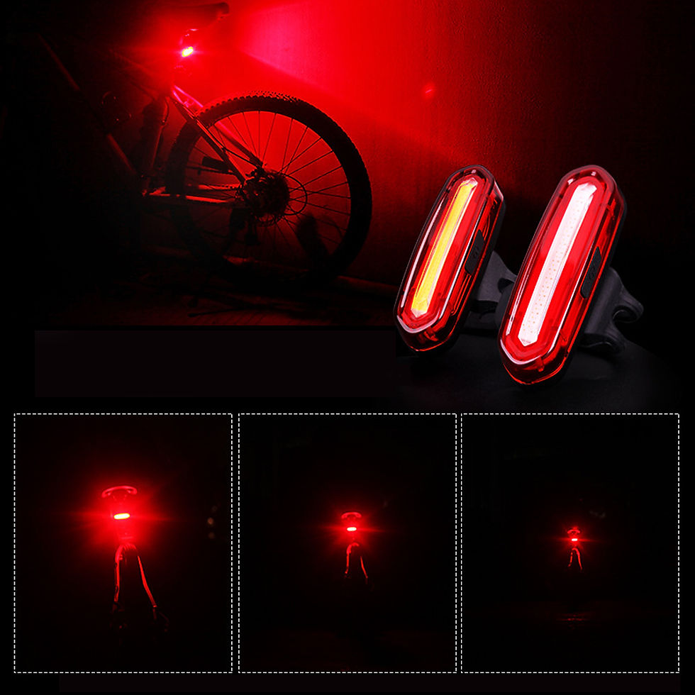 Luz Bicicleta Recargable USB