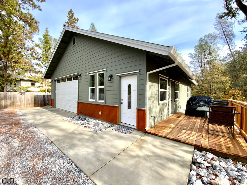 Thumbnail: 610 Square Foot ADU With Large Garage Exterior Mother In Law Unit
