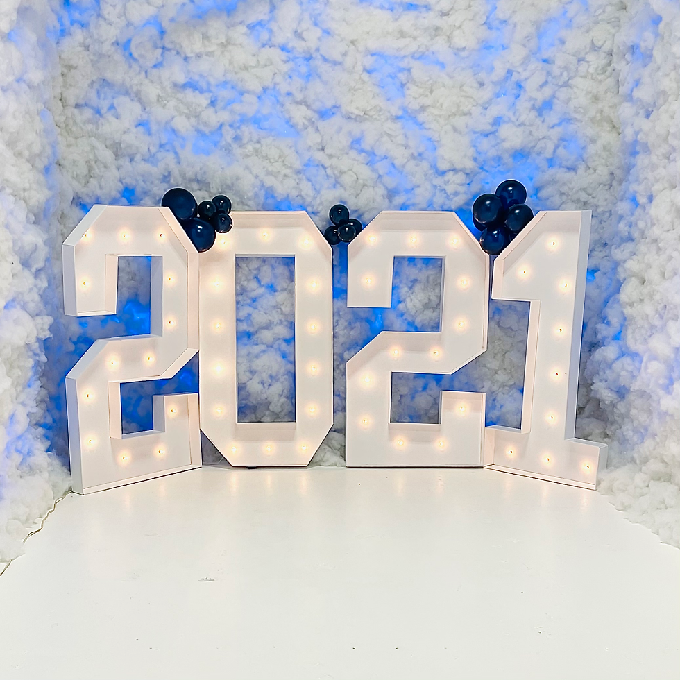Thumbnail: Marquee Letters and Numbers RENTAL ONLY
