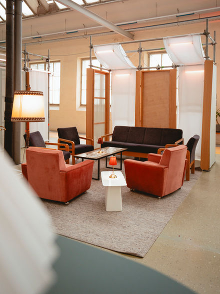 Kreativer Meetingraum in Hard am Bodensee für moderierte Gespräche