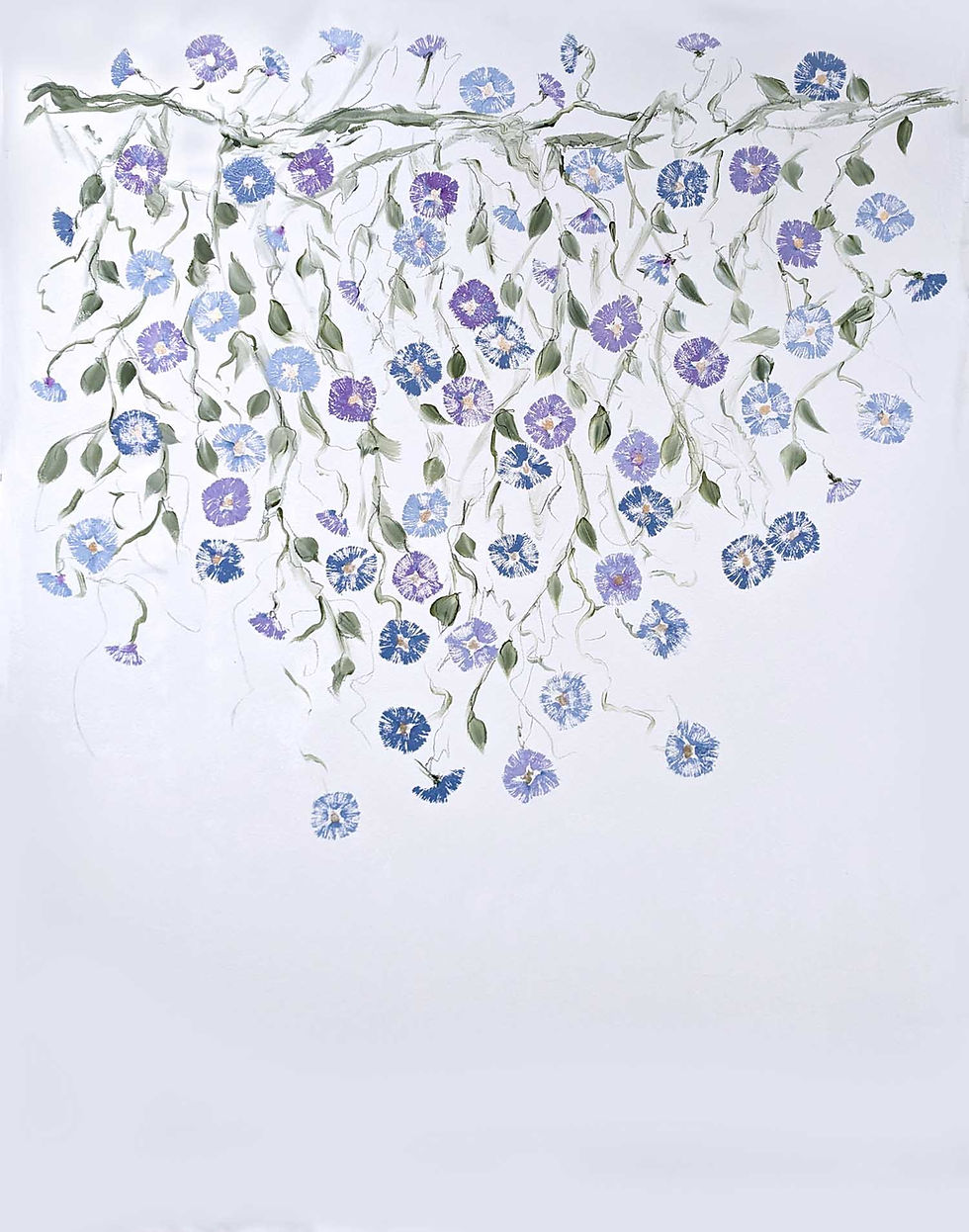 Thumbnail: Blue and Purple Beauty - Blue Florals