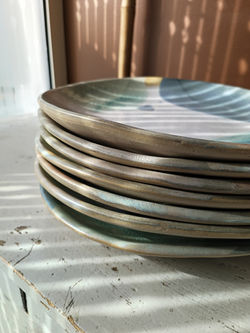 Assiettes 4 couleurs