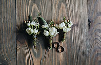 Bridesmaid's Bouquets and Wedding Rings
