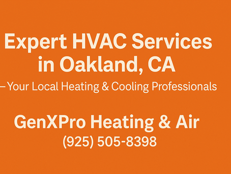 HVAC Services in Oakland