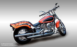 Red and Black Motorcycle 2