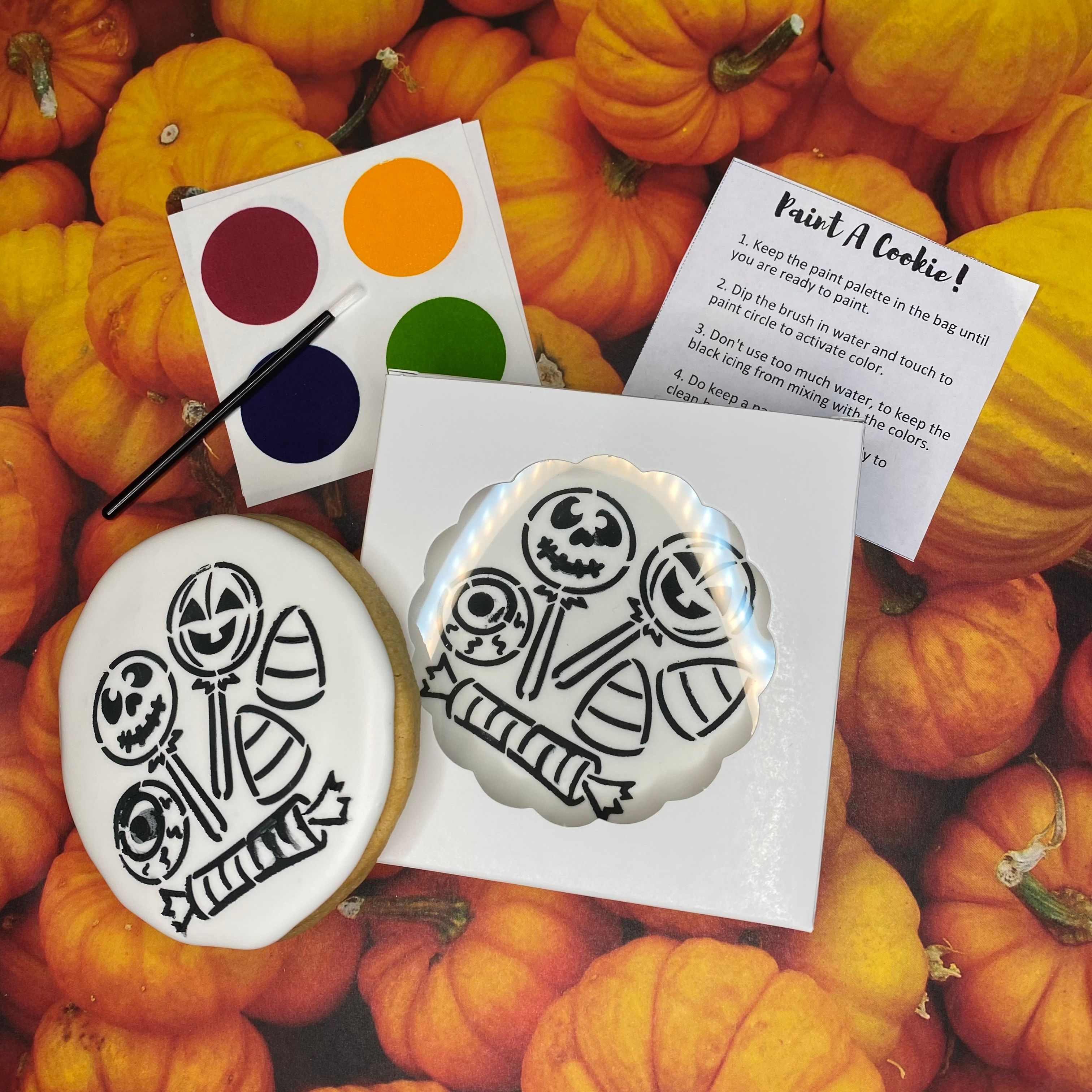 Paint Your Own Halloween Cookie!
