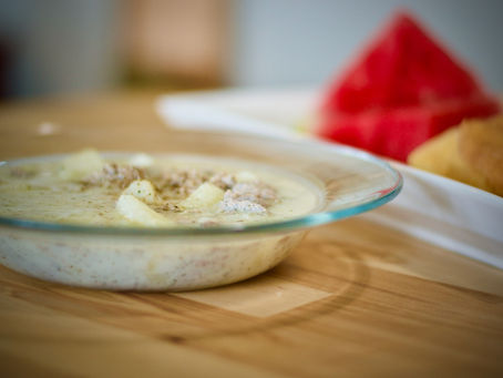Summer Borscht and Rollkuchen