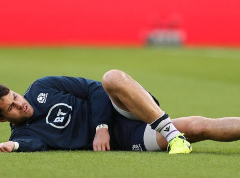 Rugby player recovering