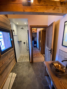 Salle de bain moderne sur mesure à Chamonix-Mont-Blanc