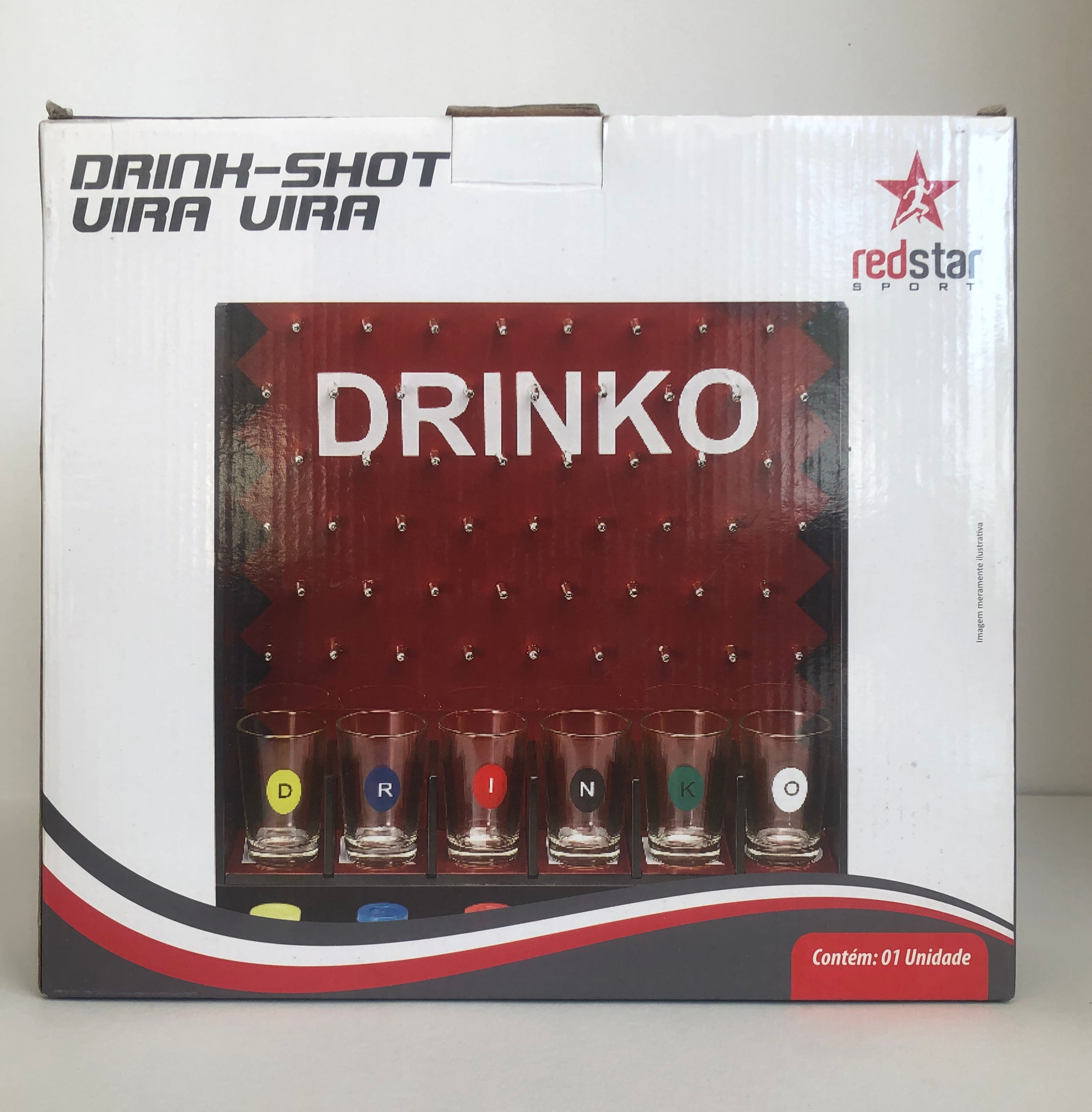 Jogo Drink Shot Vira Vira