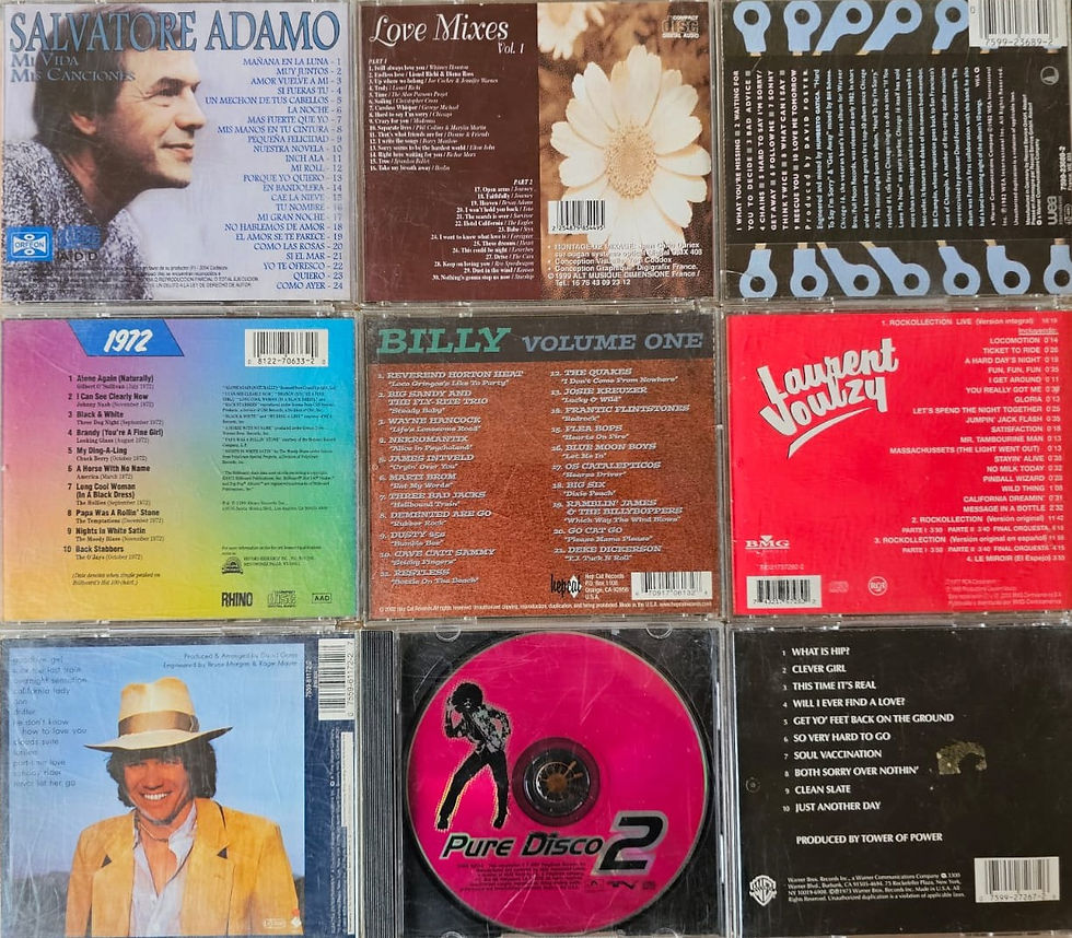 Miniatura: CDs CDs CDs DIFERENTES GENEROS SALVATORE ADAMO! CHICAGO! TOWER OF POWER! DAVID G