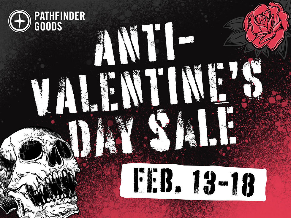 Anti-Valentine's Day Sale!