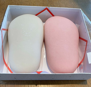 誕生餅(足形)