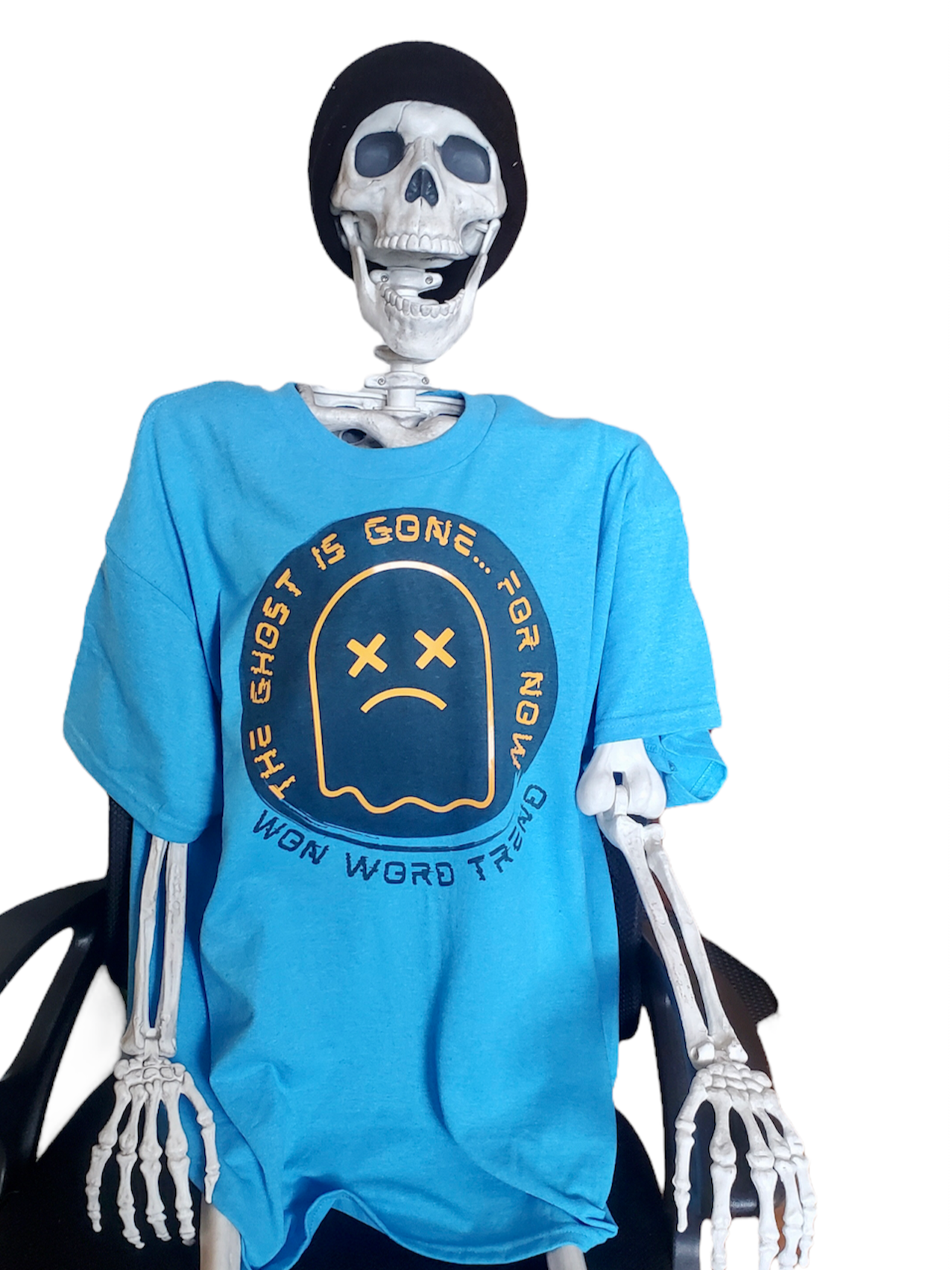 Won Word Trend "Ghost is Gone... For Now" T-shirt (unisex)