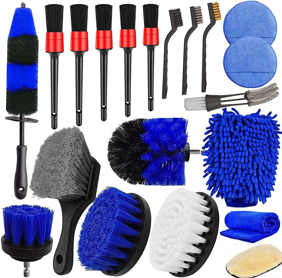 Thumbnail: Professional Auto Detailing Brush Kit