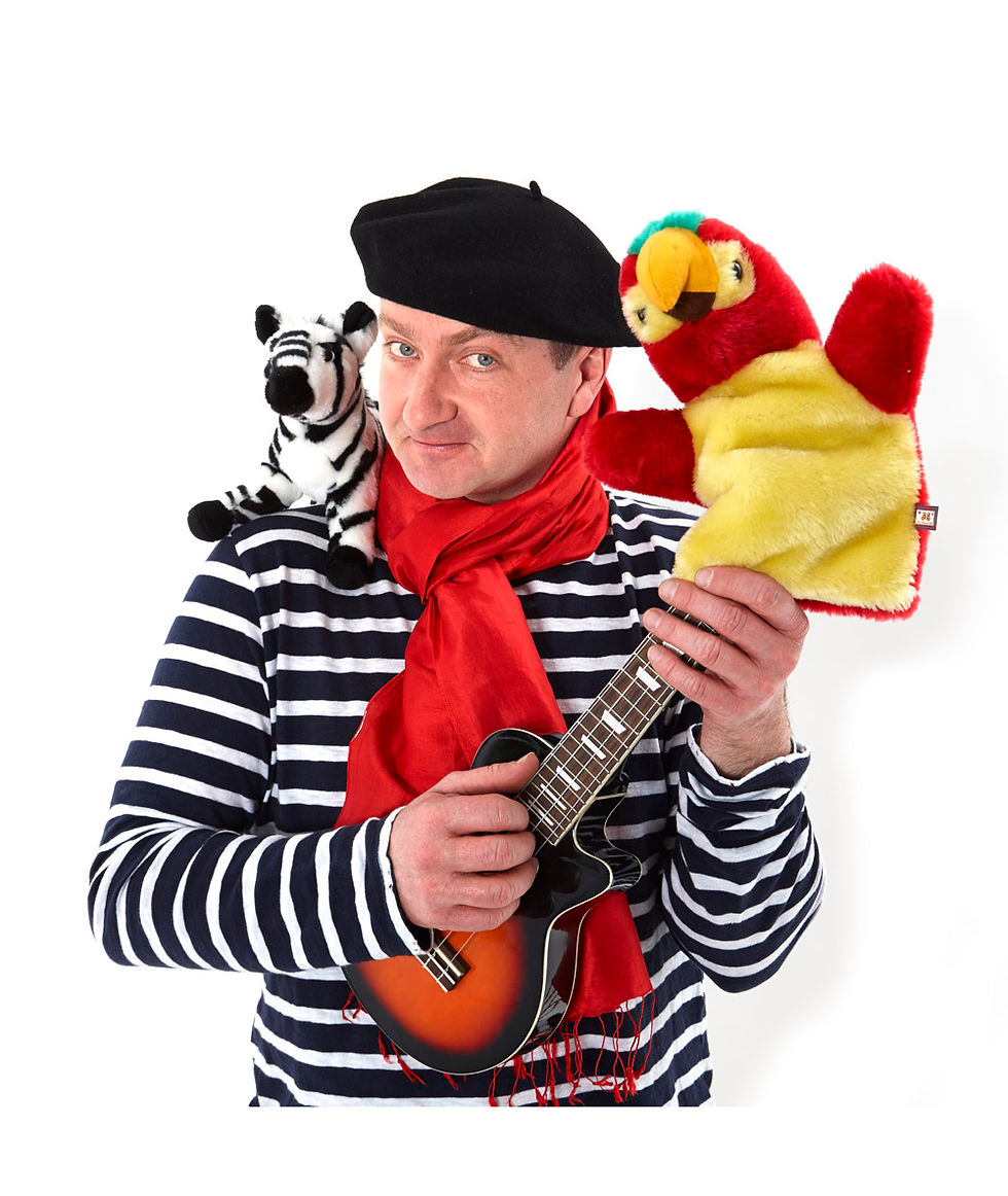 Fridolin Farbenfroh - Zebra & Papagei (Kinderkonzert - aber auch für Erwachsene)