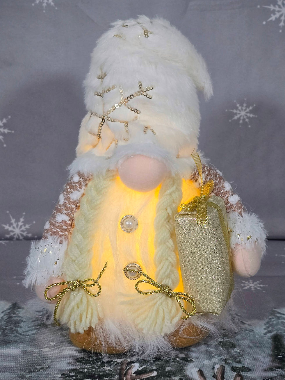 Thumbnail: Christmas Gnome Gonks with LED Night Light