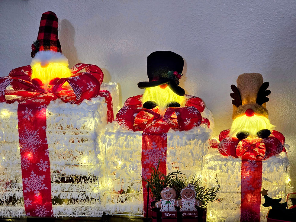 Thumbnail: Christmas Glowing Gnome Dolls – Santa, Snowman & Deer LED Lights