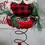 Thumbnail: Owl Christmas Tree Topper – Buffalo Plaid, Rustic Farmhouse Decor