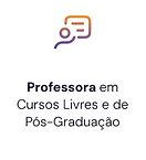 Juliana Perin, da GNA, é professora em cursos livres e pós-graduação