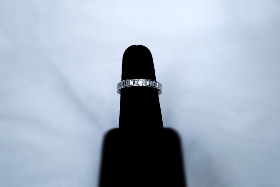 Thumbnail: Channel Set Baguette Eternity Band