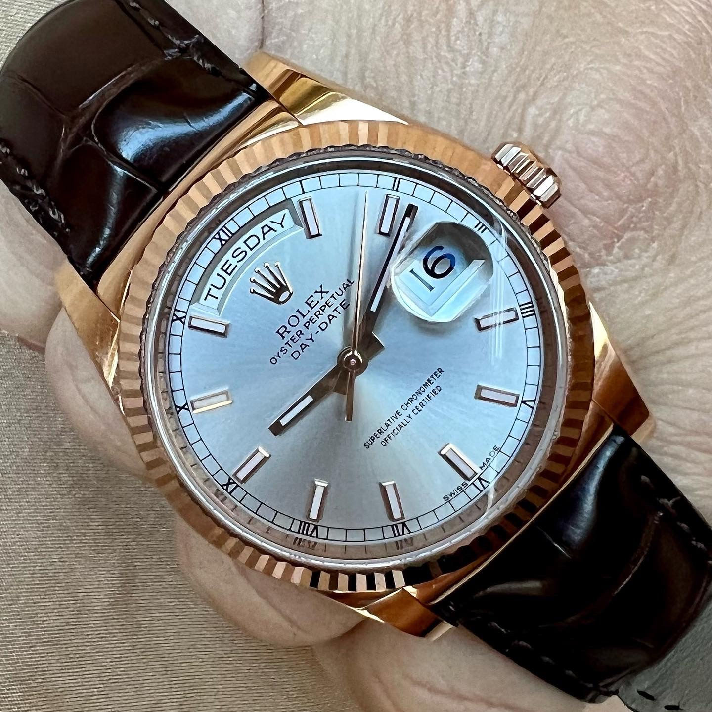 Rolex Daydate 36m Ref 118135 