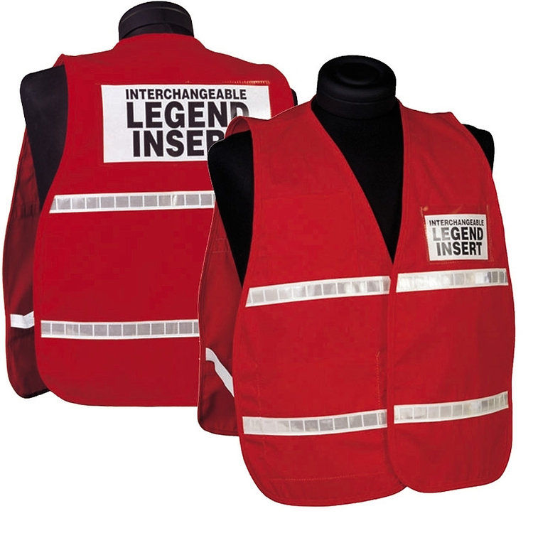 Thumbnail: Hospital/Healthcare Incident Command (HICS) Vest Title ID Inserts