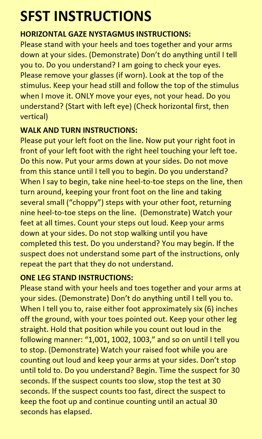 Thumbnail: Field Sobriety Test Record Notebook (5pk)