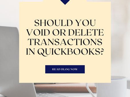Should You Void or Delete Transactions in QuickBooks?