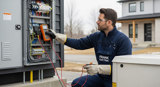 generatrice de secours - electricien