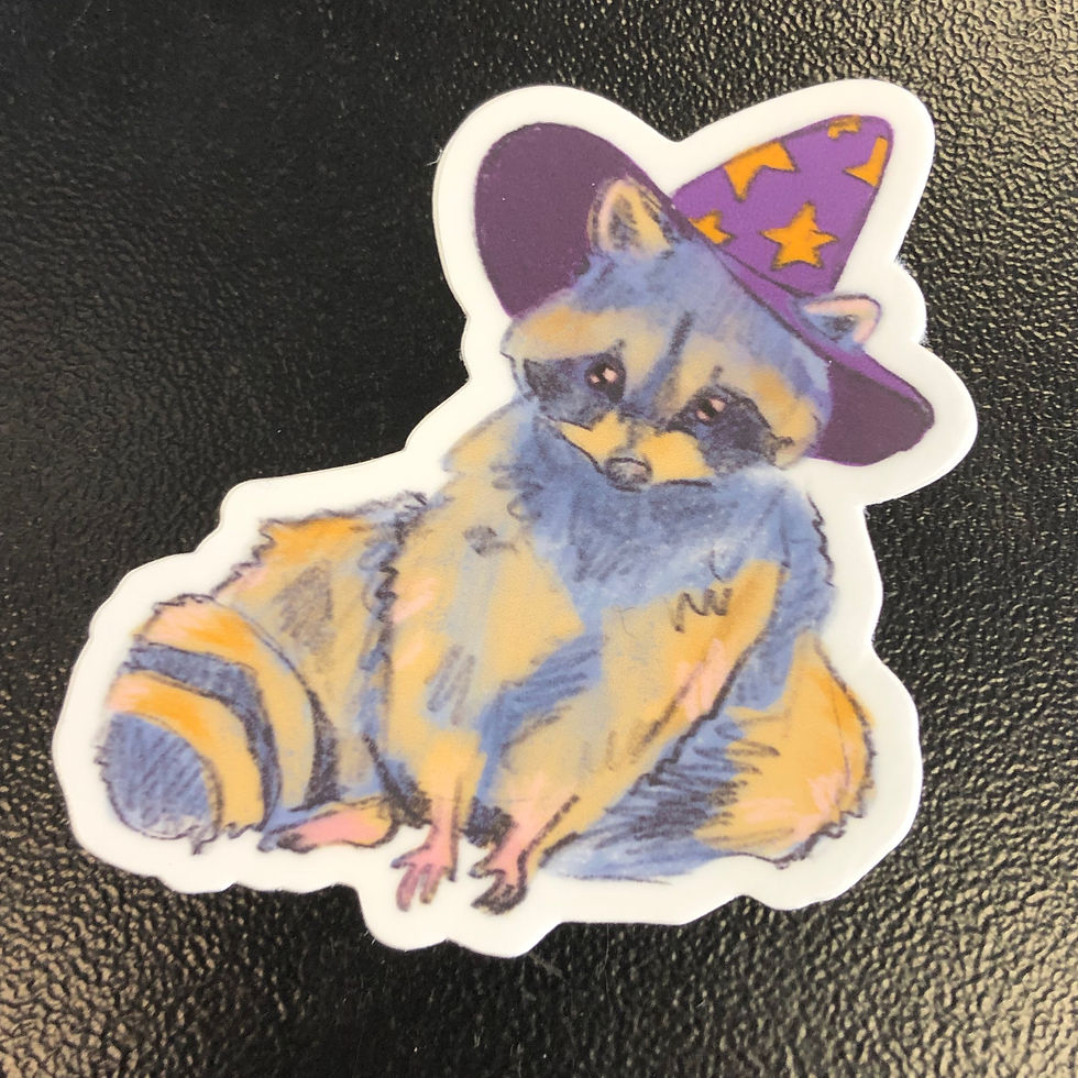 Thumbnail: Wizard Animal Stickers
