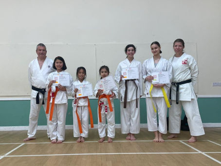 More karate students passed their kyu grading this month, this time at our Abbeydale dojo