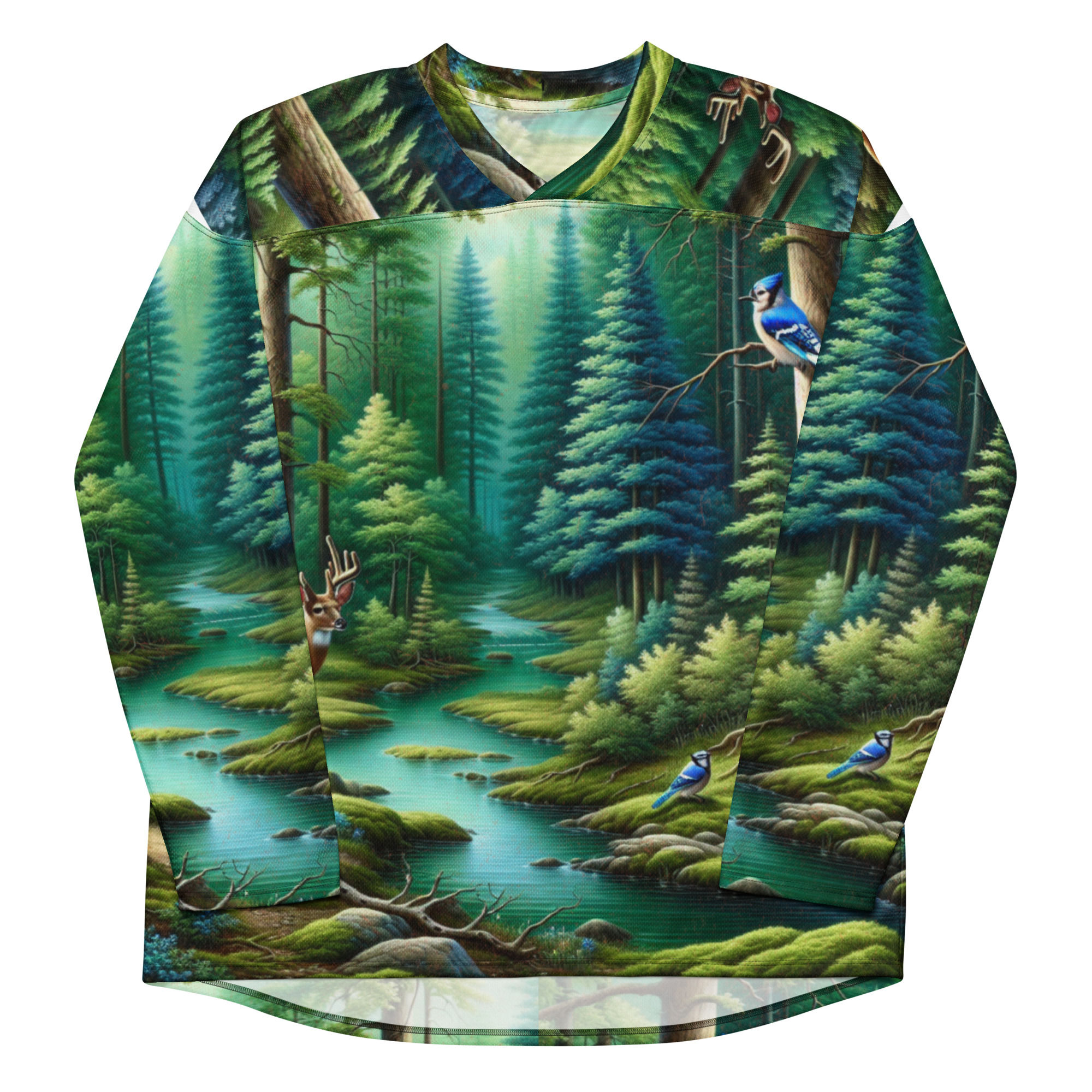 Recycled hockey fan jersey