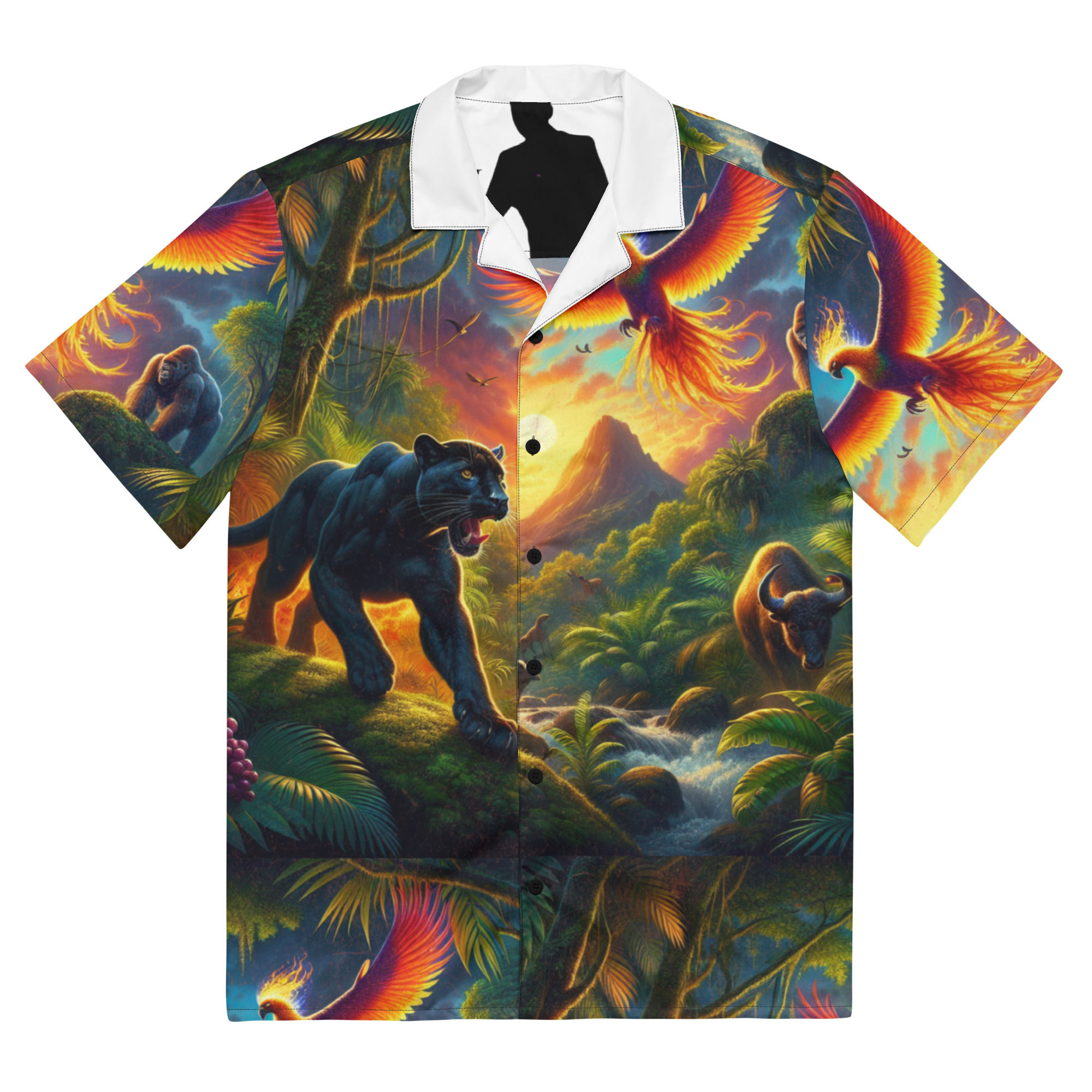 Unisex button shirt