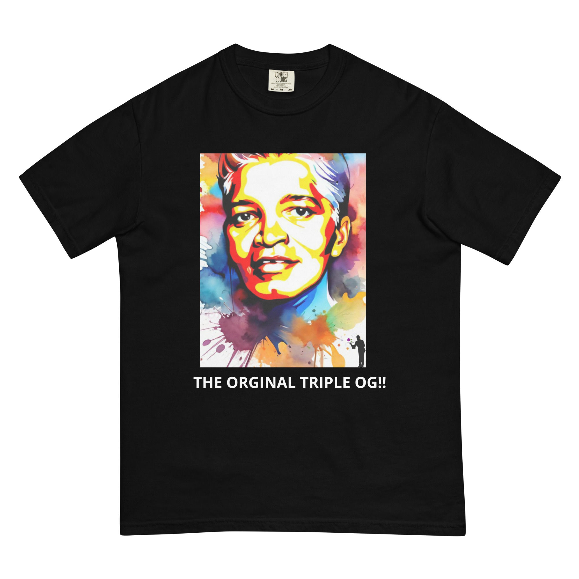 Unisex garment-dyed heavyweight t-shirt