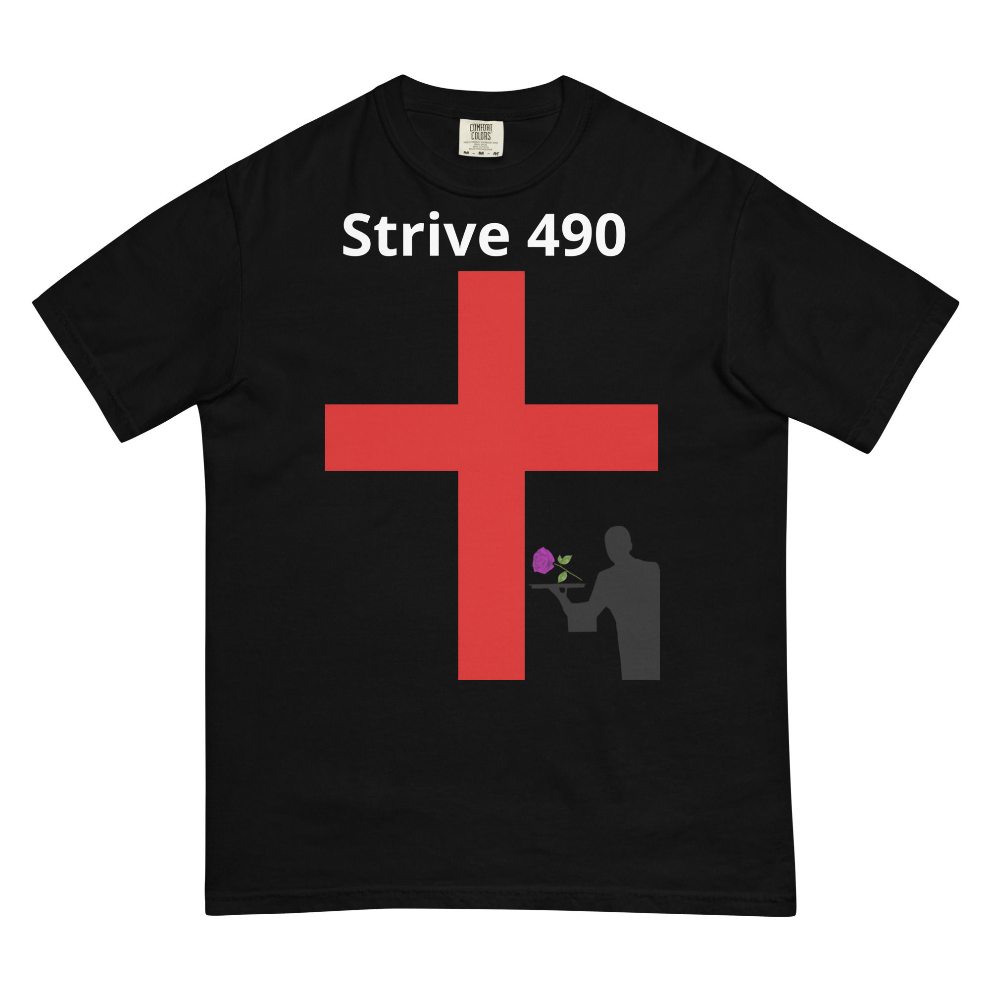 Unisex garment-dyed heavyweight t-shirt