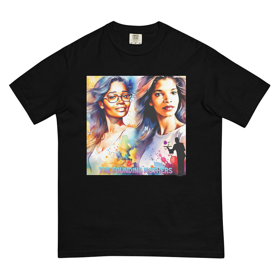 Unisex garment-dyed heavyweight t-shirt