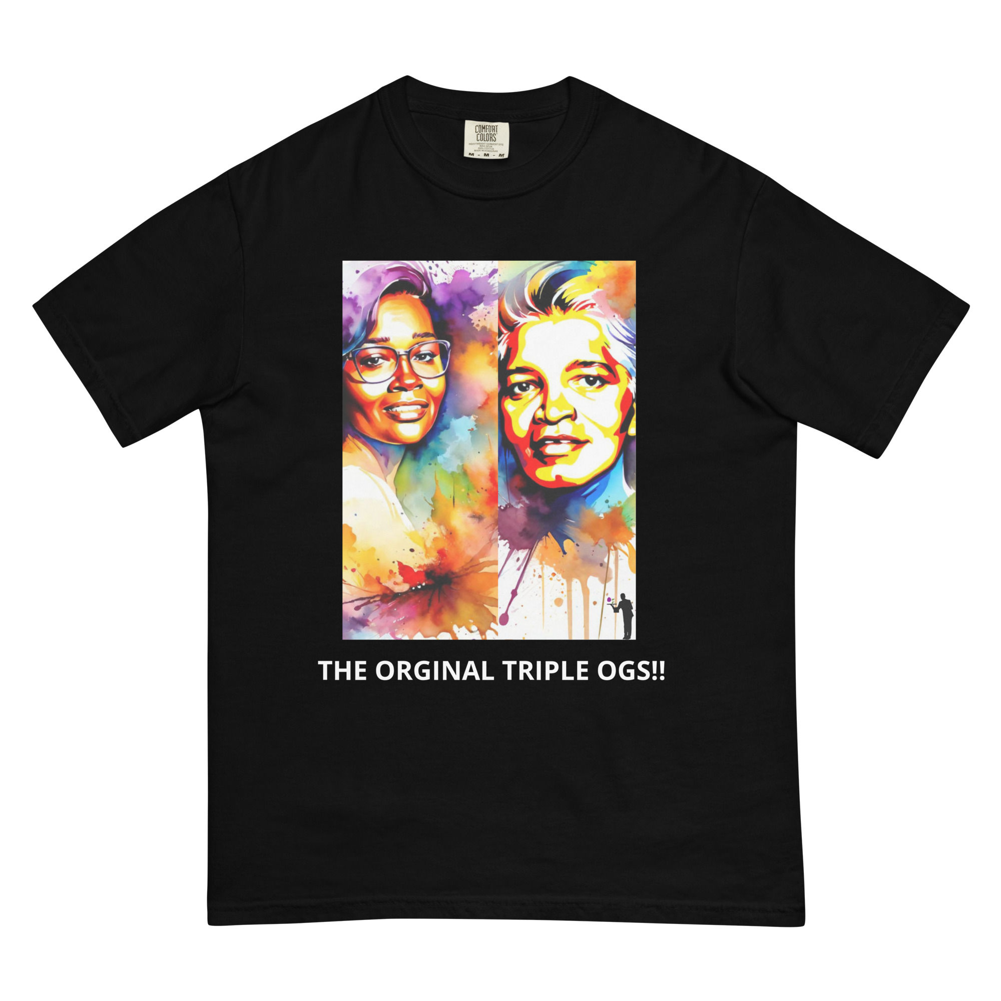 Unisex garment-dyed heavyweight t-shirt