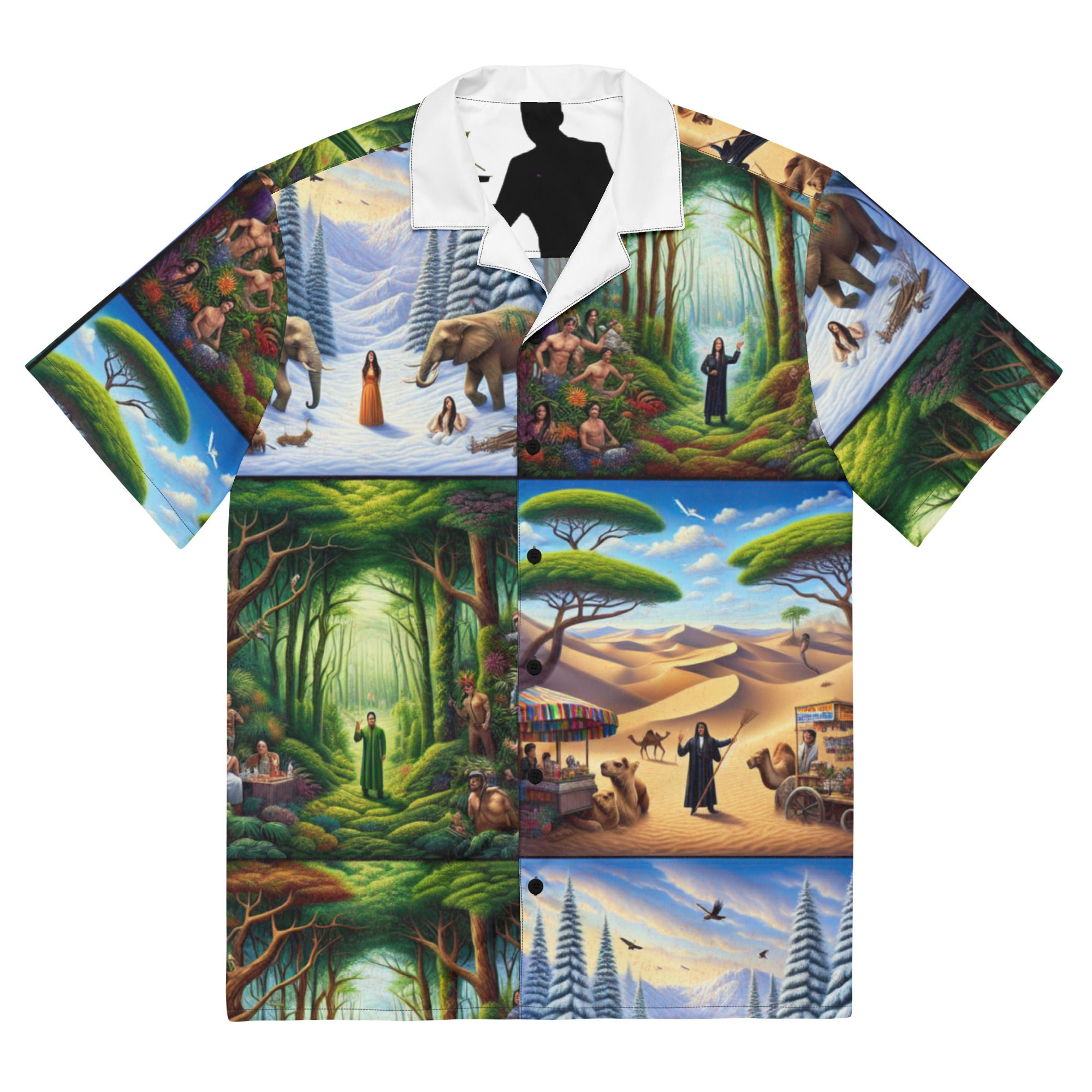 Unisex button shirt