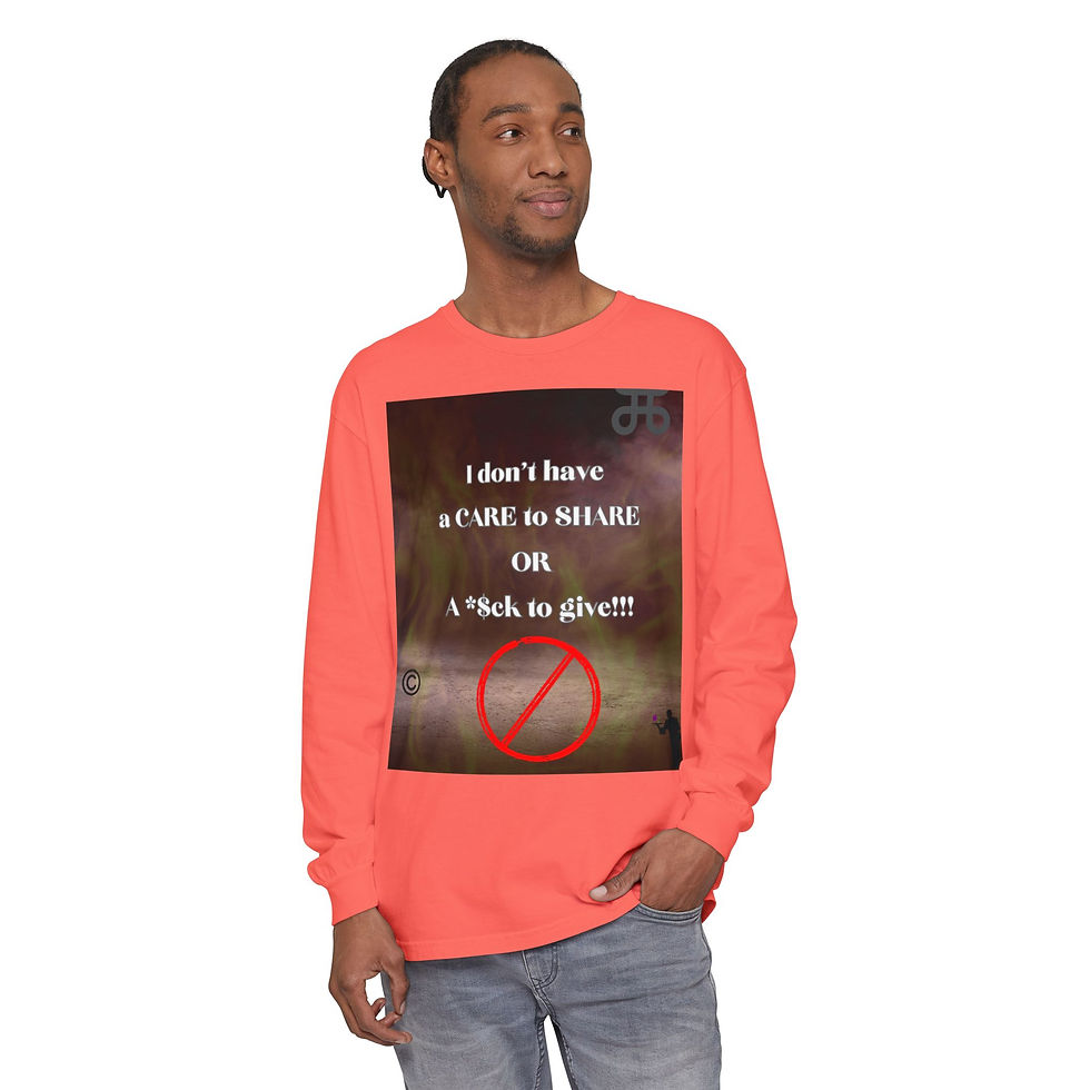 Thumbnail: I Don't Have A Care To Share Or A F&ck to give! (Sweatshirt)