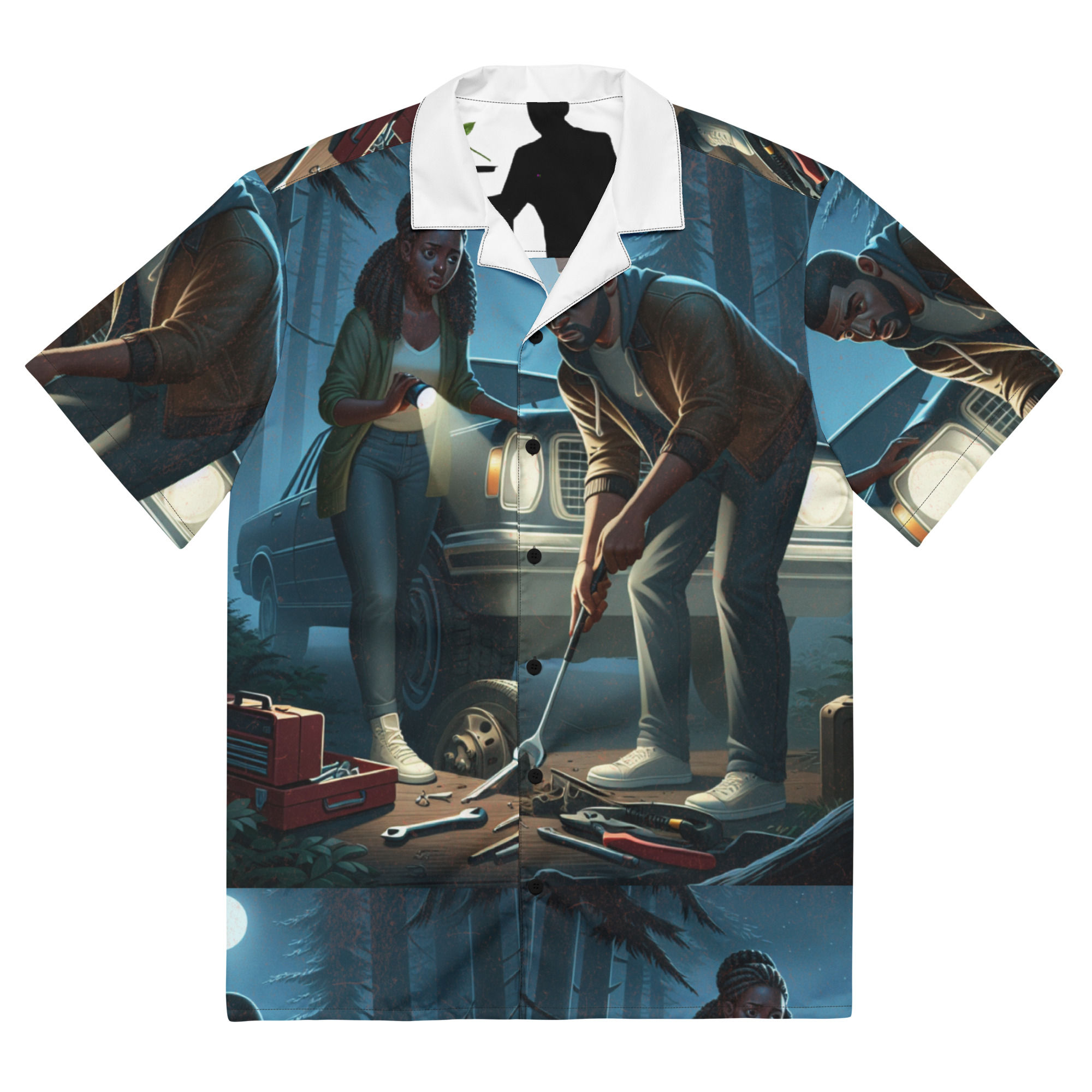 Unisex button shirt