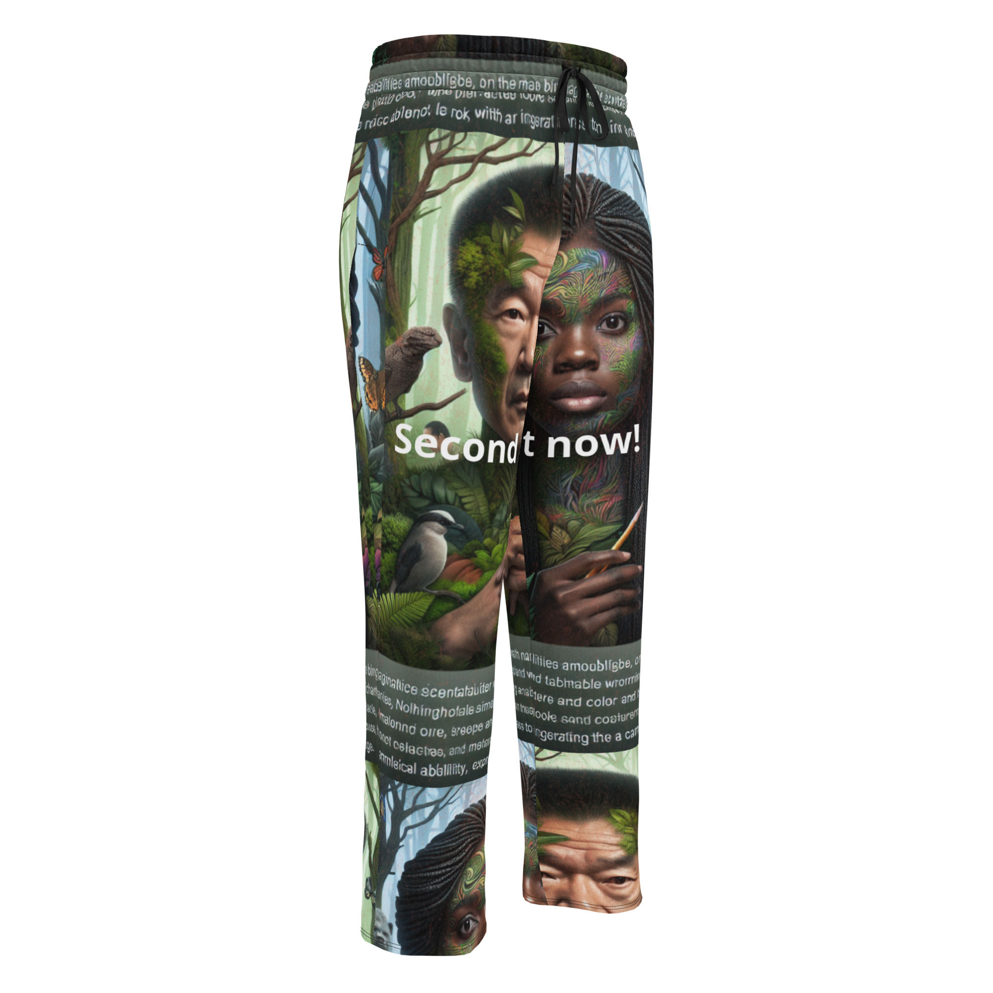 Wide-leg joggers