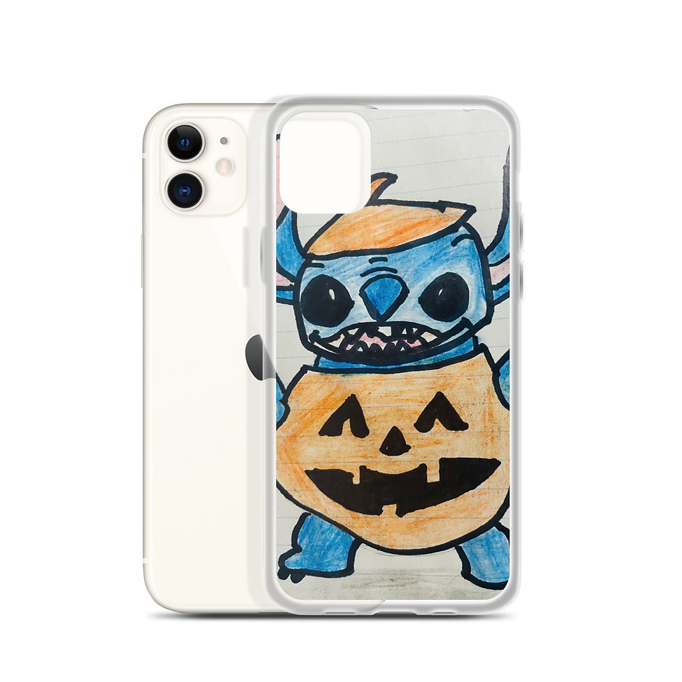 Thumbnail: Clear Case for iPhone® (Stitch Pumpkin)