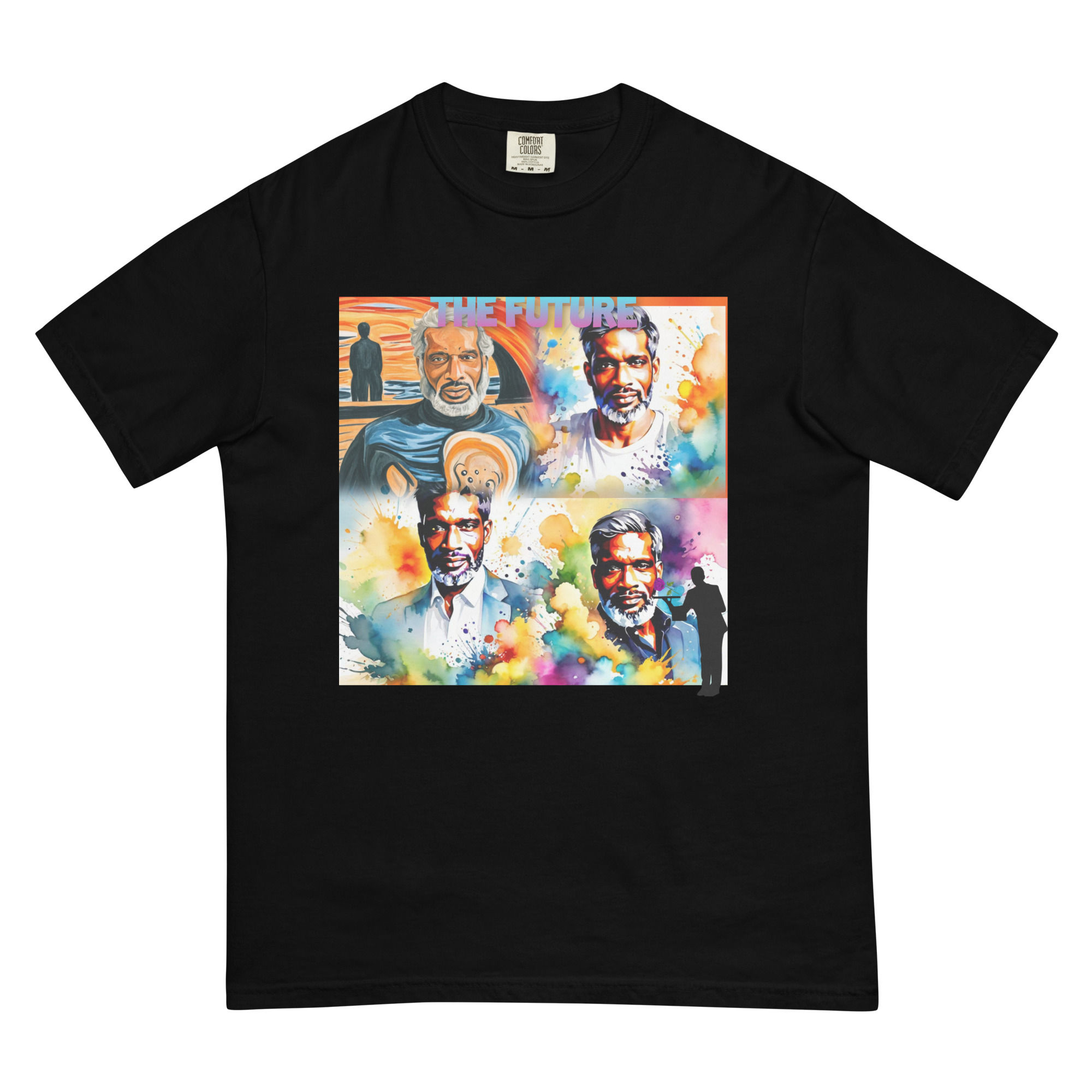 Unisex garment-dyed heavyweight t-shirt